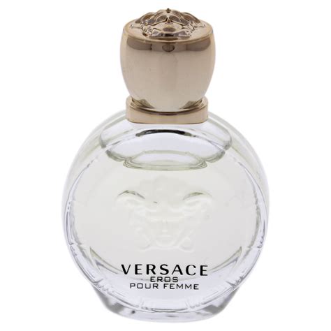 versace clear bottle